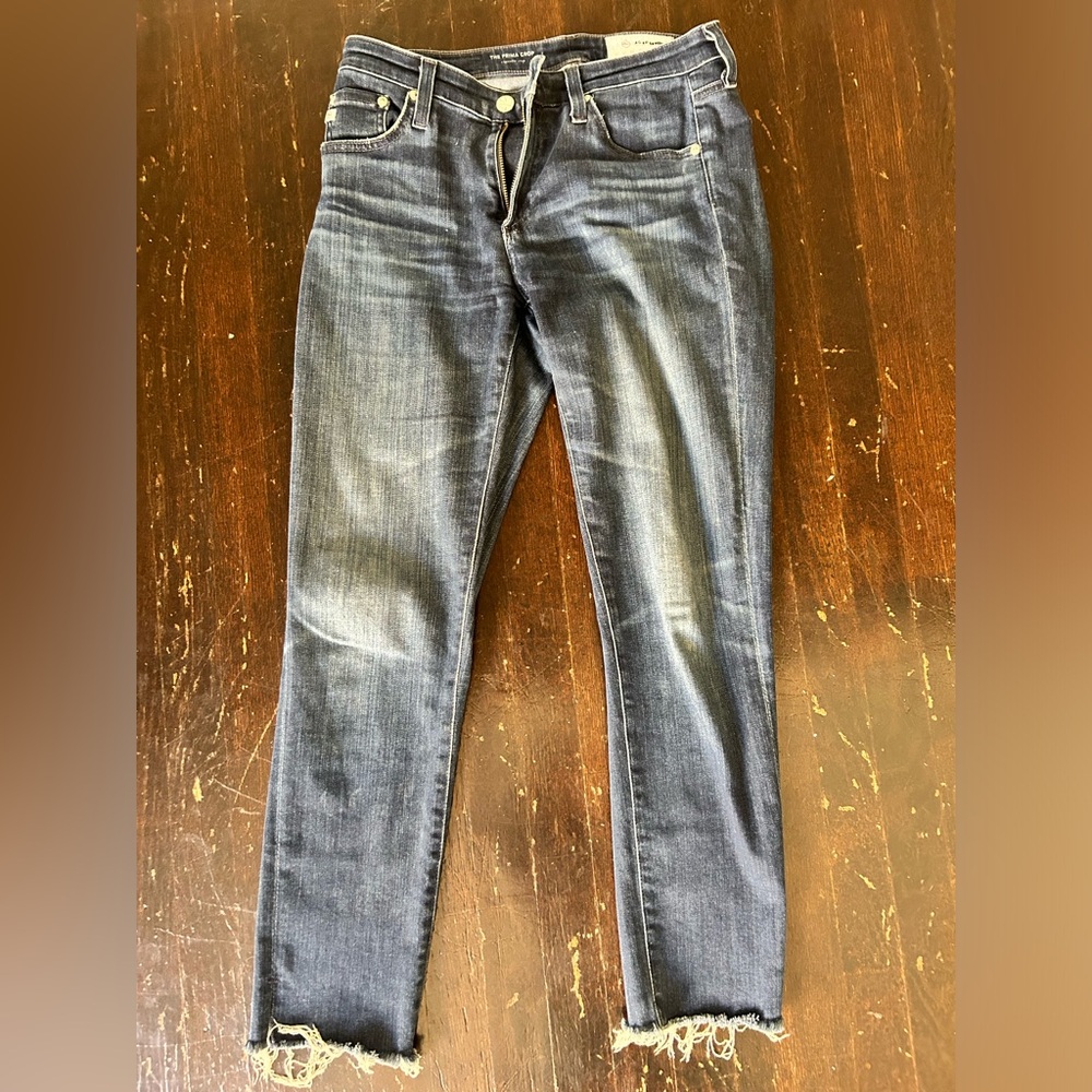 AG denim prima crop cigarettes